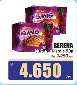 Serena Kismis Sultana Cookies