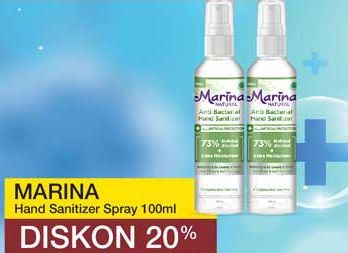 Marina Hand Sanitizer Spray