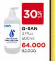 Q-san 3 Plus Triple Actions Hand Sanitizer