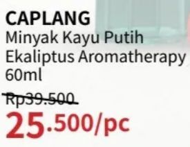 Cap Lang Minyak Ekaliptus Aromatherapy  60 ml