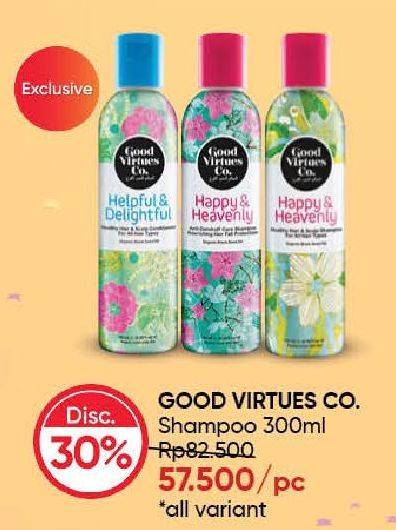 Good Virtues Co Shampoo