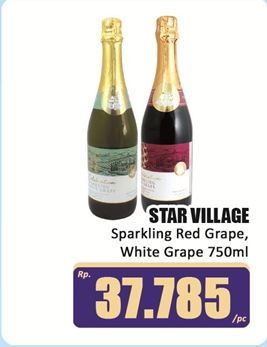 Star Village Sparkling White Grape
