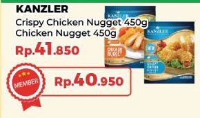 Kanzler Chicken Nugget Crispy, Original 450 gr