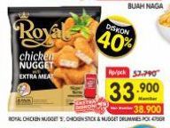Belfoods Royal Nugget Chicken Nugget S, Chicken Nugget Stick, Chicken Nugget Drummies 500 gr