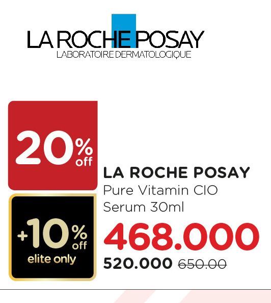 La Roche-posay Vitamin C10 Brightening Serum
