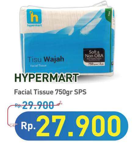 Hypermart Facial Tissue  772 gr