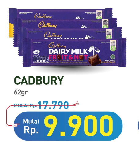 Cadbury Dairy Milk  62 gr