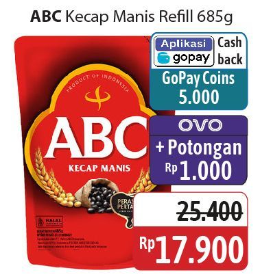 ABC Kecap Manis  520 ml