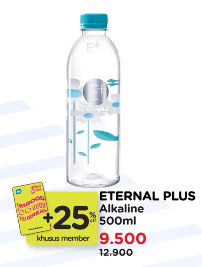 E Eternal Plus Alkaline Mineral Water