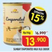 Sunbay Evaporated Milk