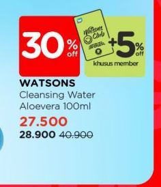 Watsons Cleansing Water