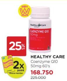 Healthy Care CoEnzyme Q10 50 mg