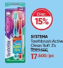 Systema Sikat Gigi Active Clean