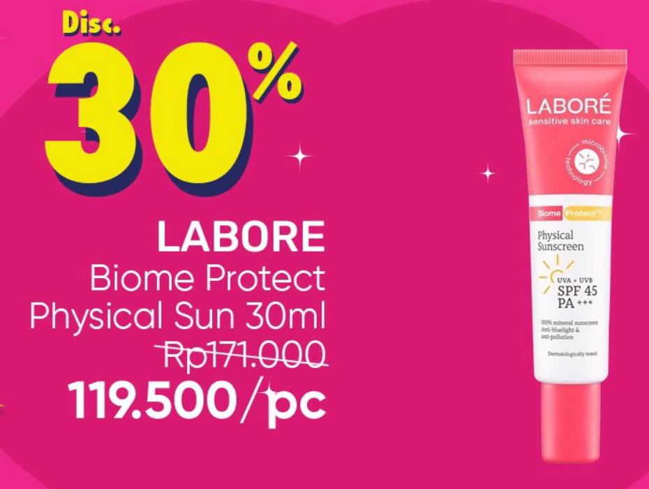 Labore Biome Protect Physical Sunscreen