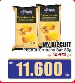 My Bizcuit Peanute Crunchy Bar
