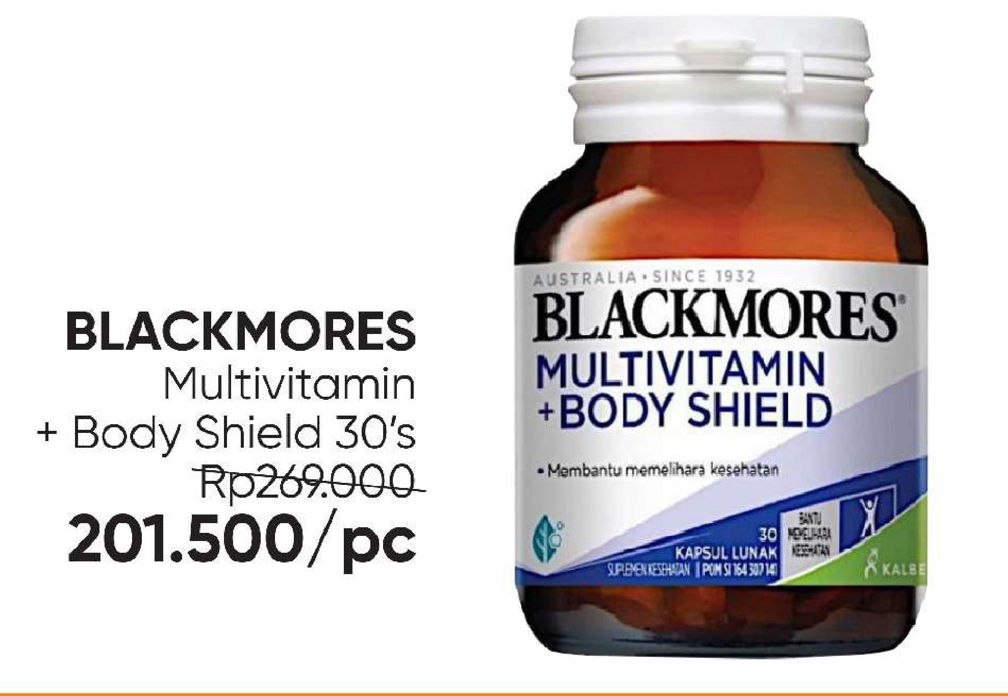 Blackmores Blackmores Multivitamin + Body Shield