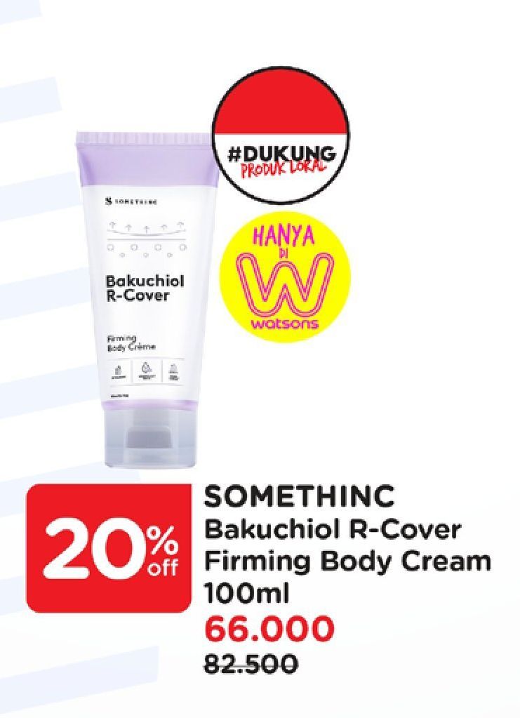 Somethinc Bakuchio R-Cover Firming Body Cream