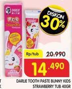 Darlie Toothpaste Bunny Kids for Kid Strawberry 40 gr