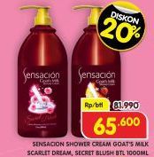 Sensacion Shower Cream Goats Milk