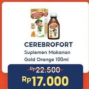 Cerebrofort Gold Suplemen Makanan