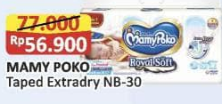 Mamy Poko Perekat Royal Soft NB30 30 pcs