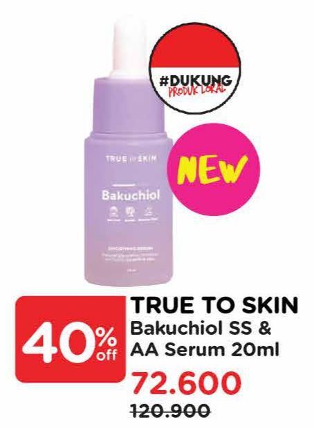 True To Skin Bakuchiol Skin Smoothing & Anti-aging Serum