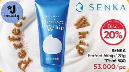 Promo Harga Senka Perfect Whip Facial Foam 120 gr - Guardian