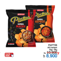 Piattos Premium Snack Kentang