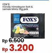 Foxs Himalayan Salt & Lemon Mints  15 gr