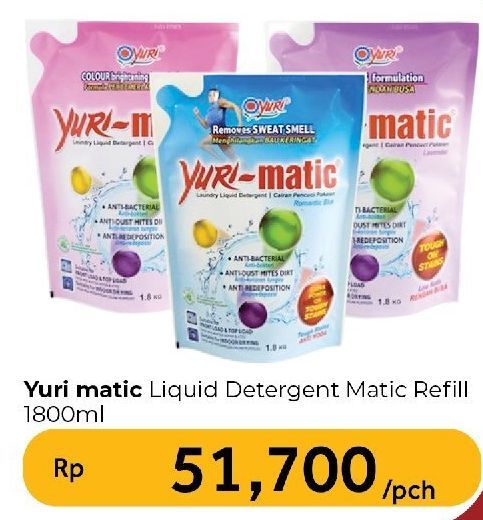 Yuri Matic Detergent Liquid