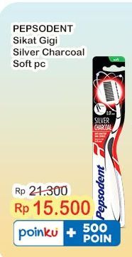 Pepsodent Sikat Gigi Silver Charcoal