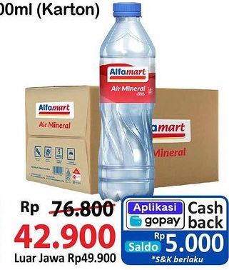 Alfamart Air Mineral  24x550 ml