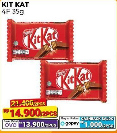 Kit Kat Chocolate 4 Fingers