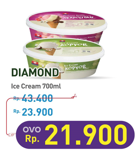 Diamond Ice Cream  700 ml