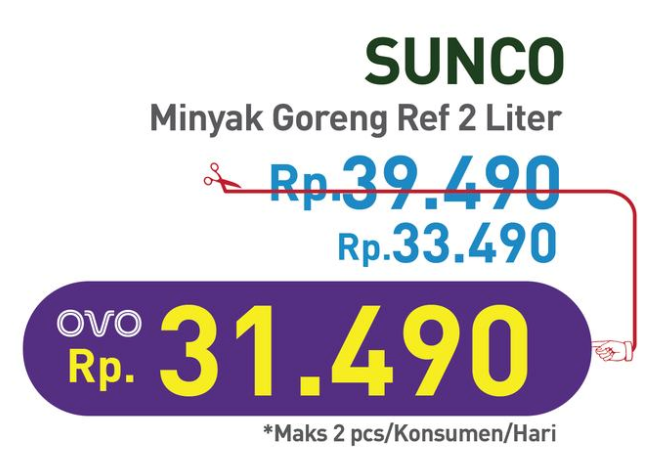 Sunco Minyak Goreng  2000 ml