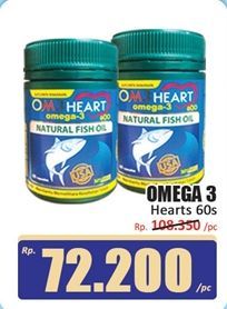 Omeheart Omega 3 Natural Fish Oil