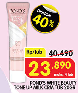 Pond's White Beauty Instabright Tone Up Milk Cream