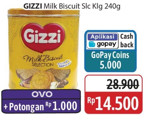 Gizzi Festive Milk Biscuit Selection