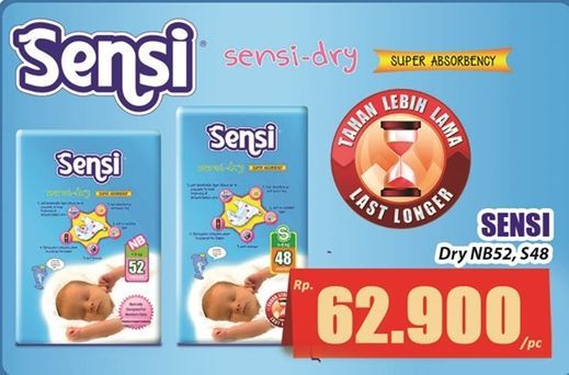 Sensi Dry NB52, S48 48 pcs
