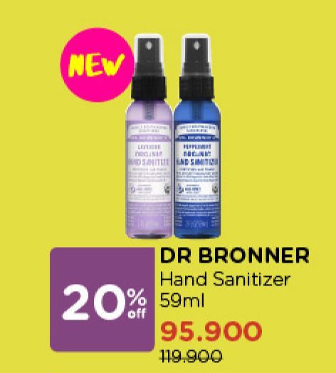 Dr Bronners Hand Sanitizers