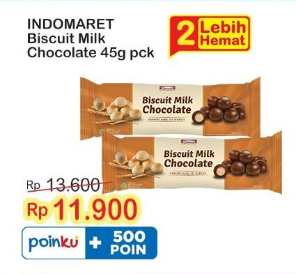 Indomaret Biscuit Milk Chocolate
