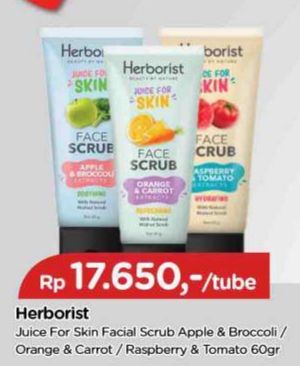 Herborist Juice For Skin Face Scrub