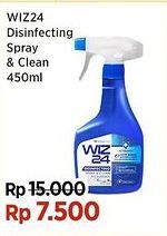Wiz 24 Disinfecting Spray and Clean All Surface