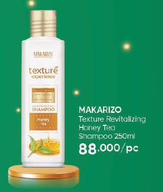 Makarizo Texture Revitalizing Honey Tea Shampoo