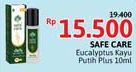 Safe Care Euca Kayu Putih Plus Aromatherapy