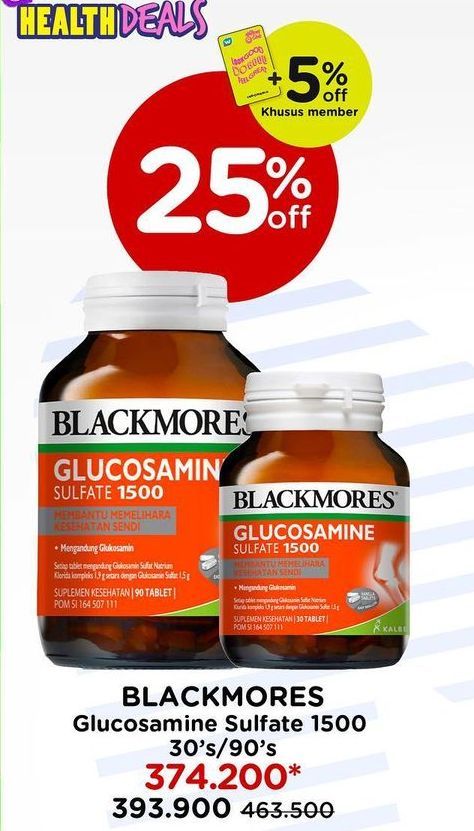 Blackmores Glucosamine Sulfate 1500