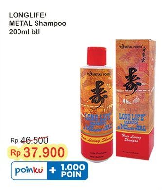 Long Life Metal Shampoo & Anti Dandruff