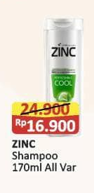 Zinc Shampoo All Variants 170 ml