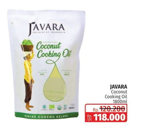 Javara Coconut Cooking Oil