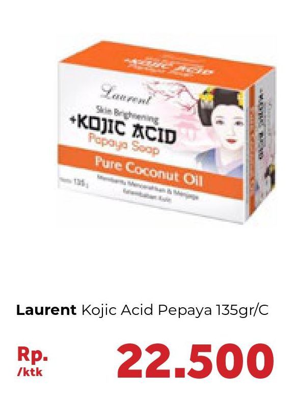 Laurent Kojic Acid Papaya Soap